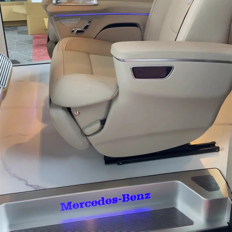 Mercedes-Benz V260, V260L, V300 Vito aluminium vloeraanpassing/upgrade van vliegtuigkwaliteit